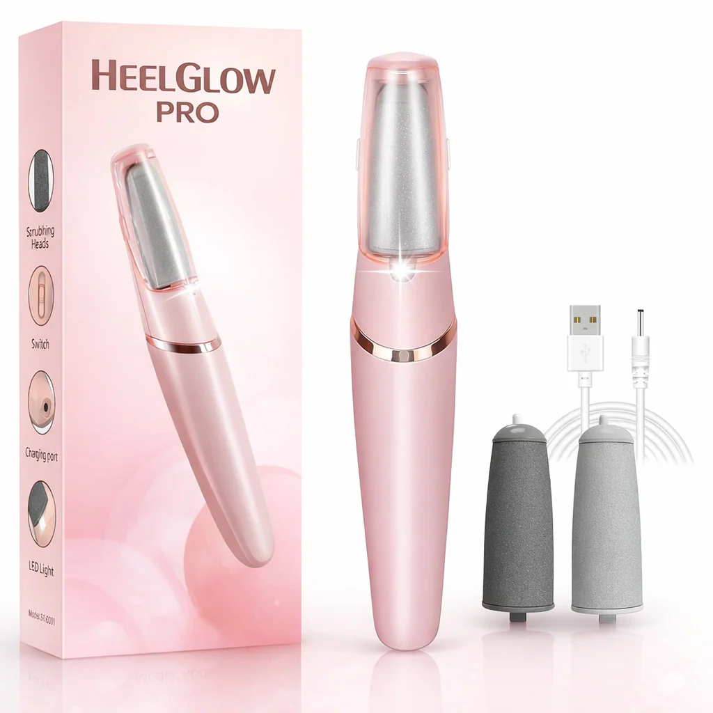 HeelGlow Pro 💖– Rechargeable Electric Callus Remover to Get Silky-Smooth Feet 🌸👣 - Image 8