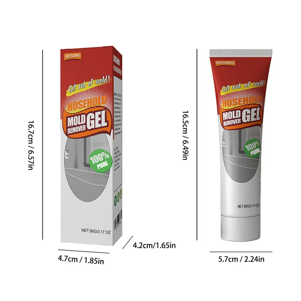 Household Safe Mould Remover & Caulk Cleaning Gel - Image 9