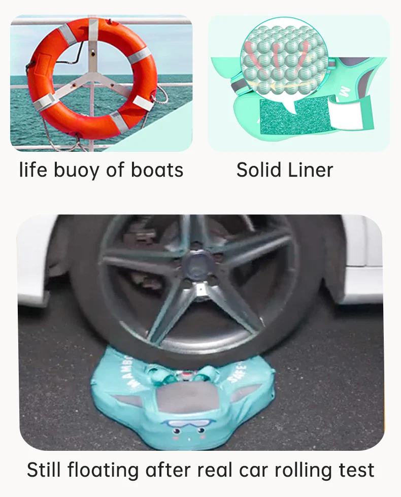 Non-Inflatable Baby Float Swim Trainer - Image 4