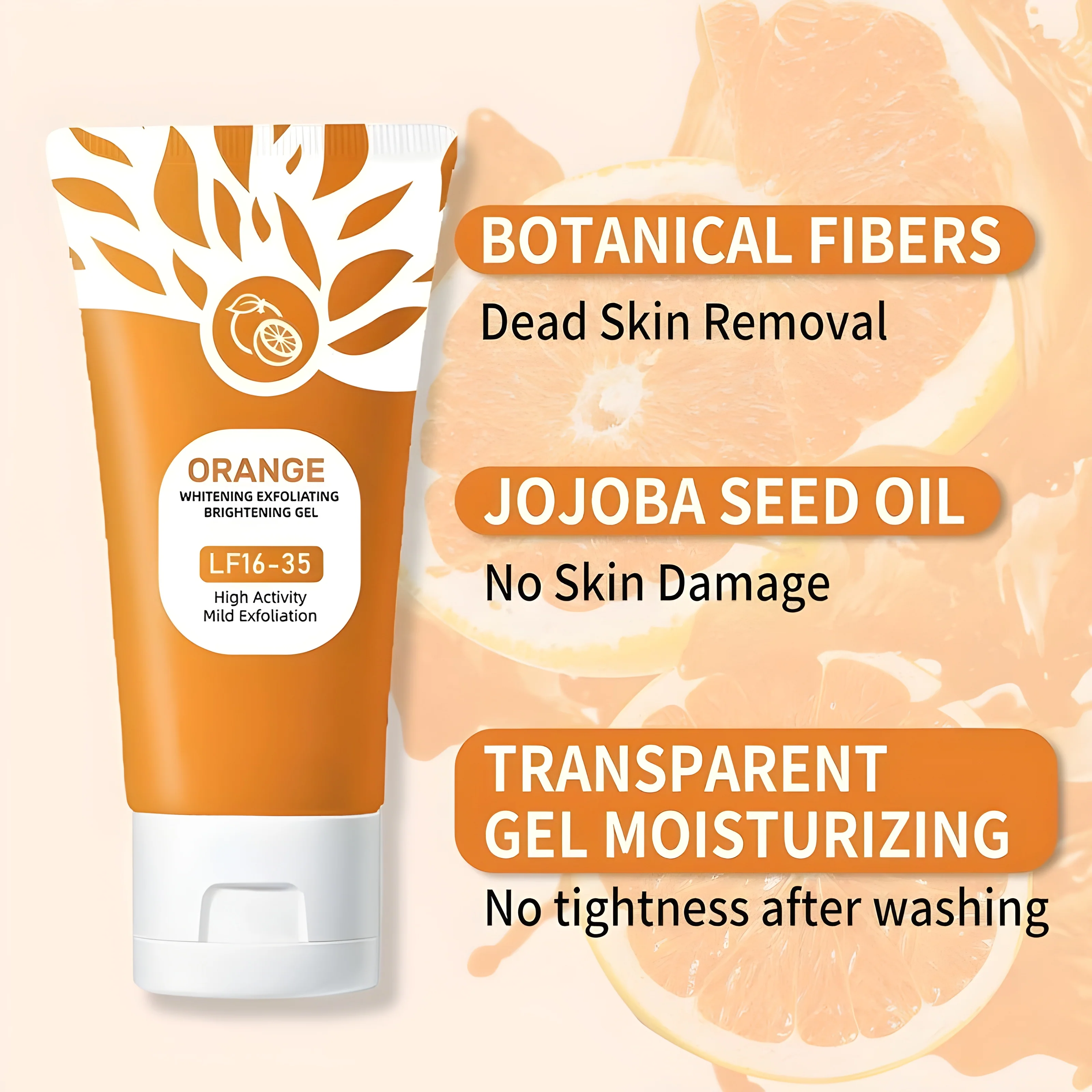 OrangeGlow™ Full-Body Exfoliating Gel 🍊✨ – Smooths & Brightens High-Friction Areas 🦵🫧 - Image 6