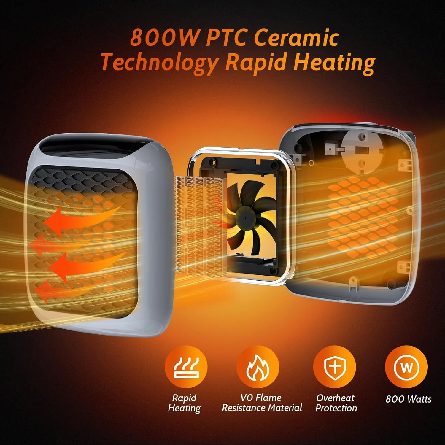 🔥Rapid Wall Plug-In Heater - Image 3