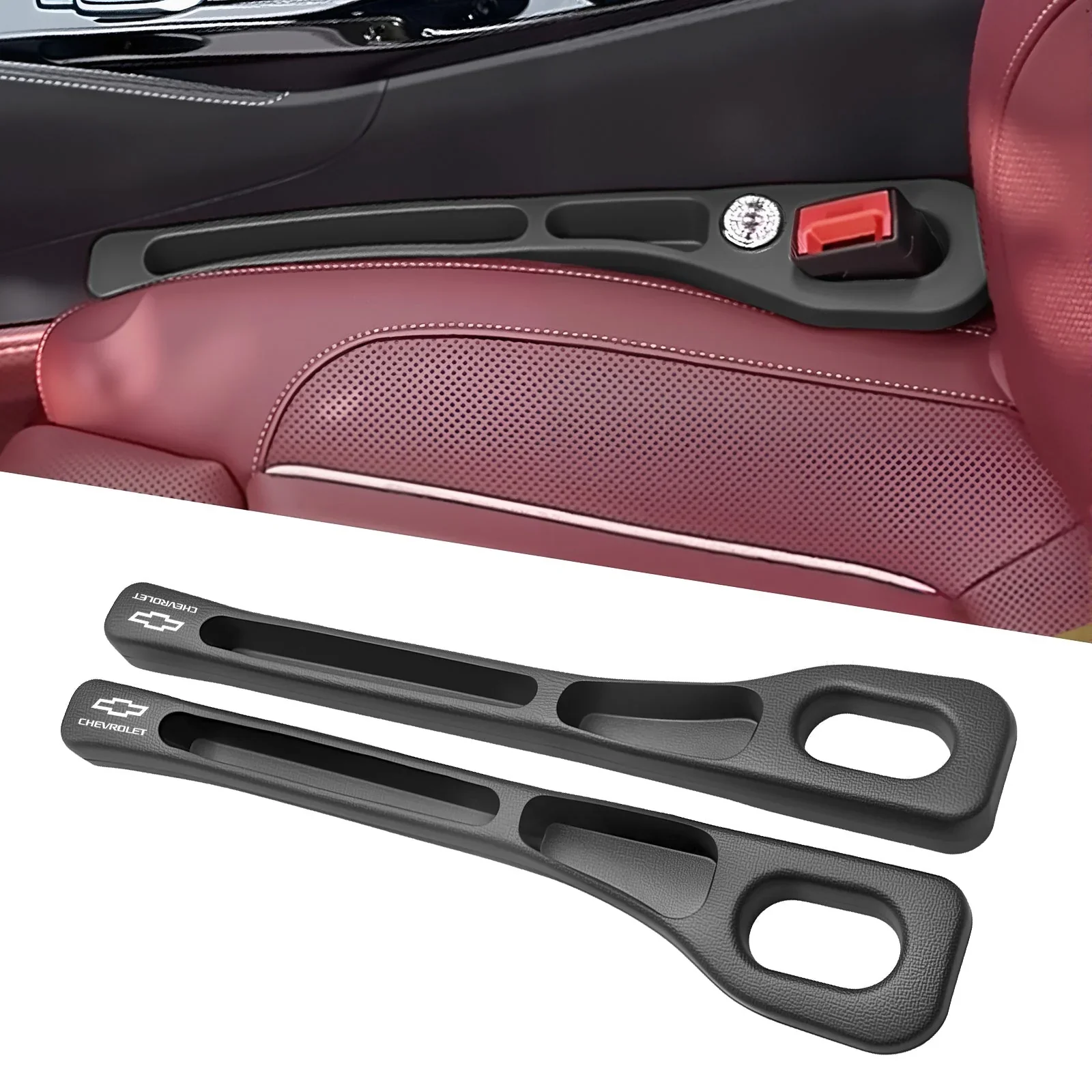 Drop Stopper 📱🚫- Universal Car Seat-Gap Filler Duo (Belt-Slot Safe) - Image 41