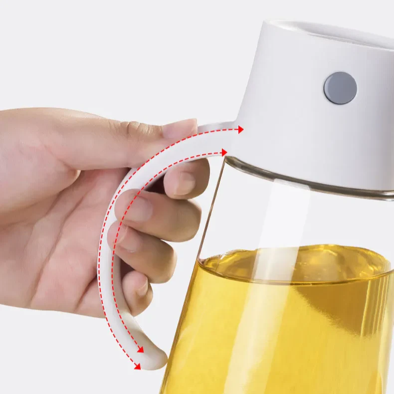 Self Closing Sauce, Vinegar, Oil Bottle - Leak-proof - Image 2