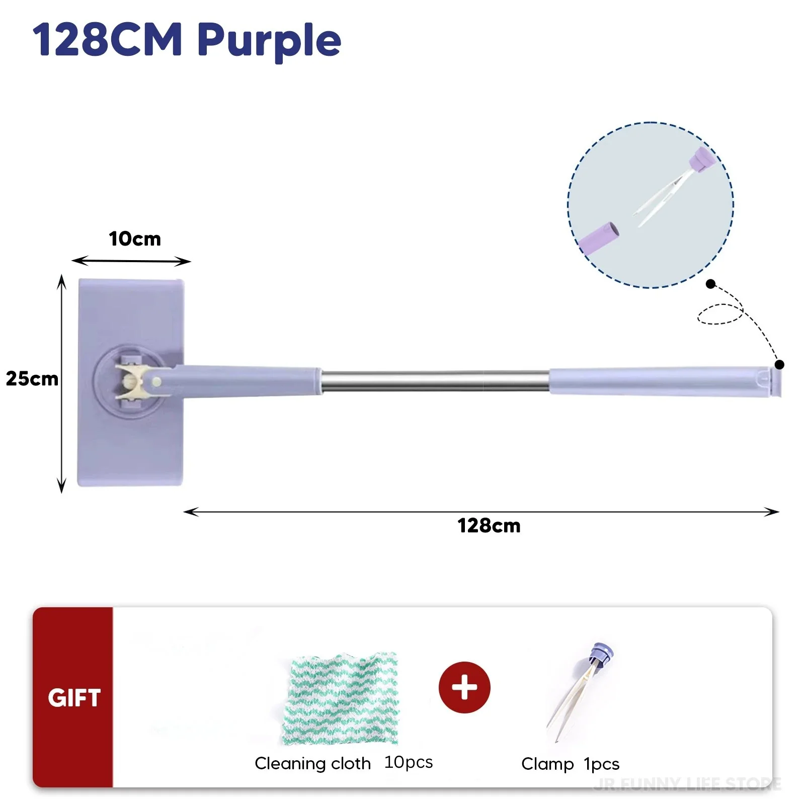 THE Click MOP 2.0 | Mop That Clicks to Everything (Now Bigger) + 10 FREE Pads - Image 11