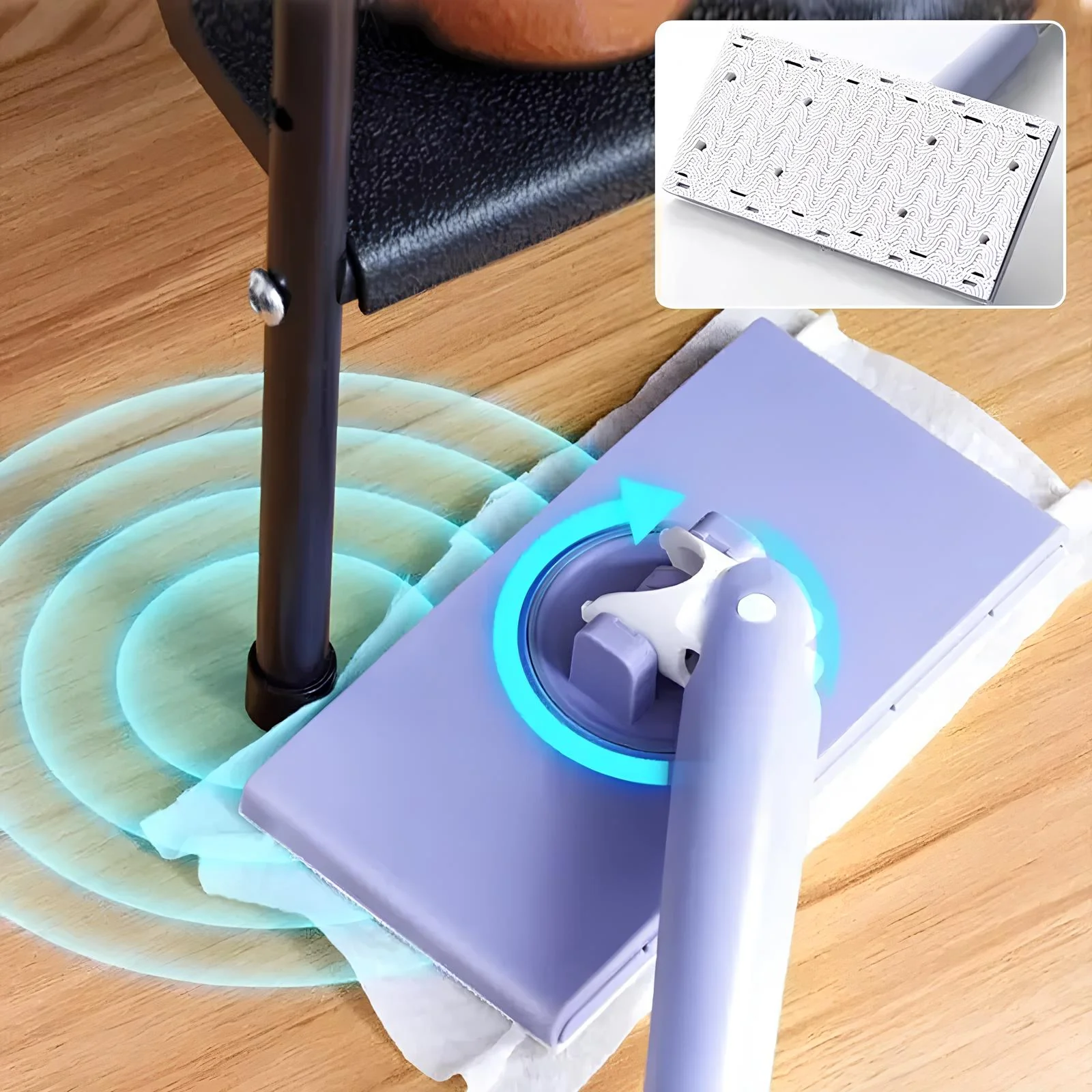 THE Click MOP 2.0 | Mop That Clicks to Everything (Now Bigger) + 10 FREE Pads - Image 16