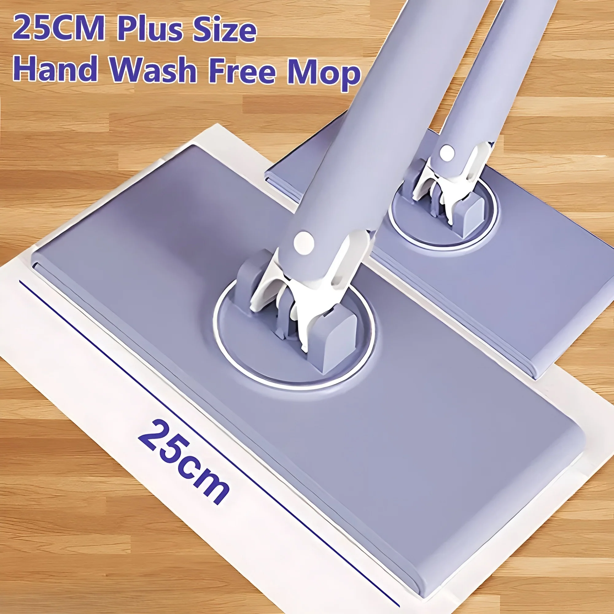THE Click MOP 2.0 | Mop That Clicks to Everything (Now Bigger) + 10 FREE Pads - Image 4