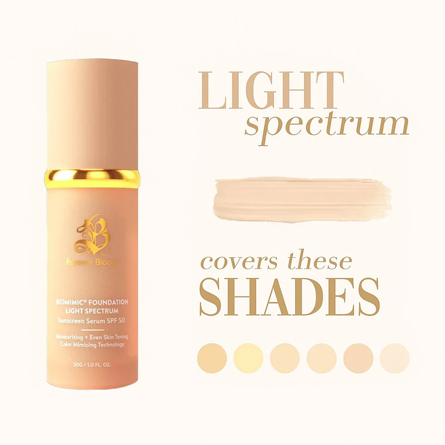 TrueMatchGlow™ by Blossom Colour Changing Foundation - The Foundation That Finds Your Shade 🎀 - Image 2