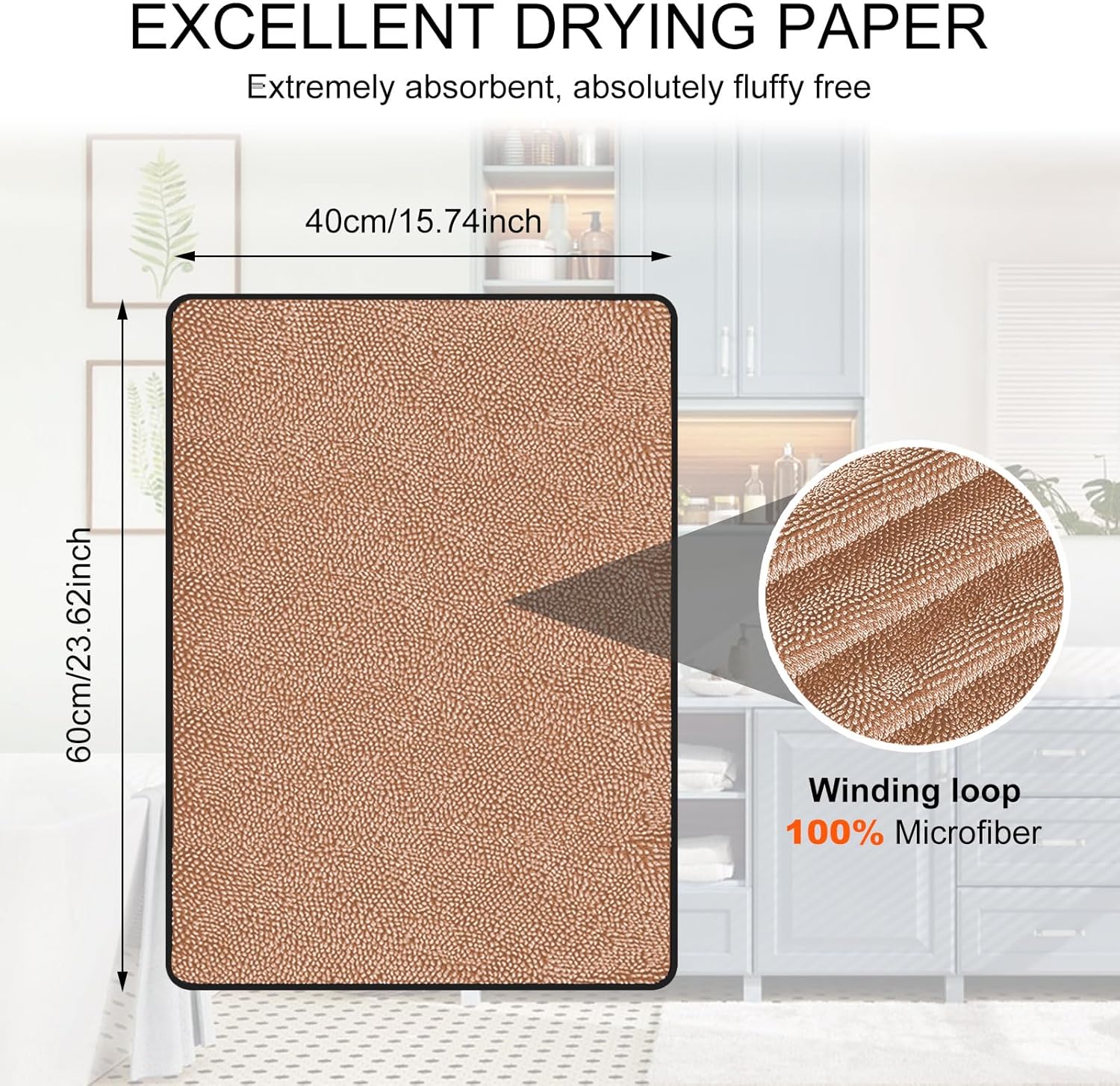 UltraDry Magic Wipe – XXL Microfibre Drying Cloth - 60cm x 40cm - Image 13