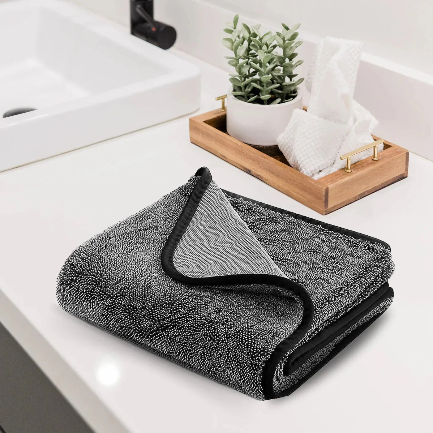 UltraDry Magic Wipe – XXL Microfibre Drying Cloth - 60cm x 40cm - Image 4