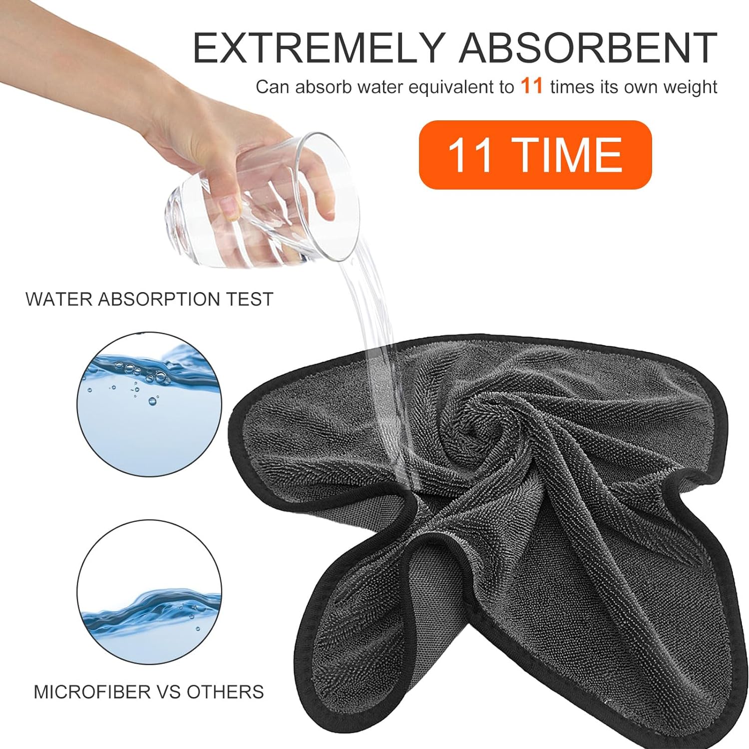 UltraDry Magic Wipe – XXL Microfibre Drying Cloth - 60cm x 40cm - Image 5
