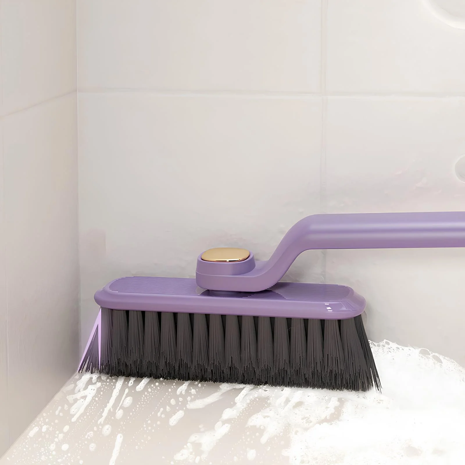 360° Rotatable V Shaped  Grout Brush | The 3-in-1 Hard Bristle Corner Brush - Image 11